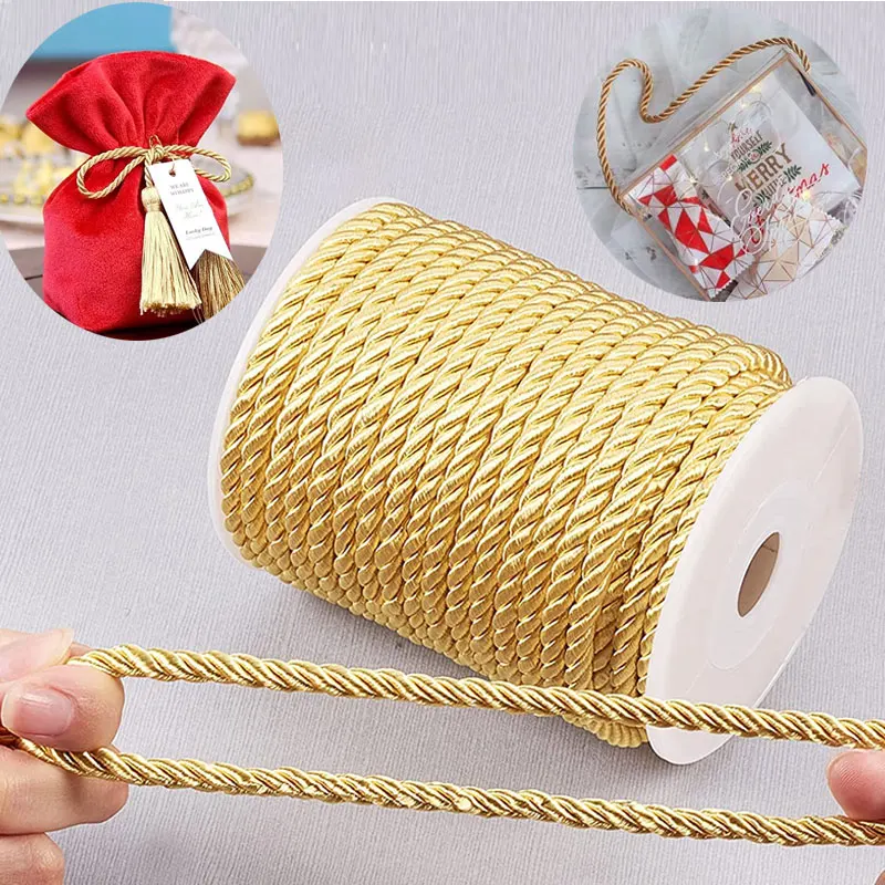 Cord Trim Twisted - 5 mm, 100 Yards, gedrehte Schnur,