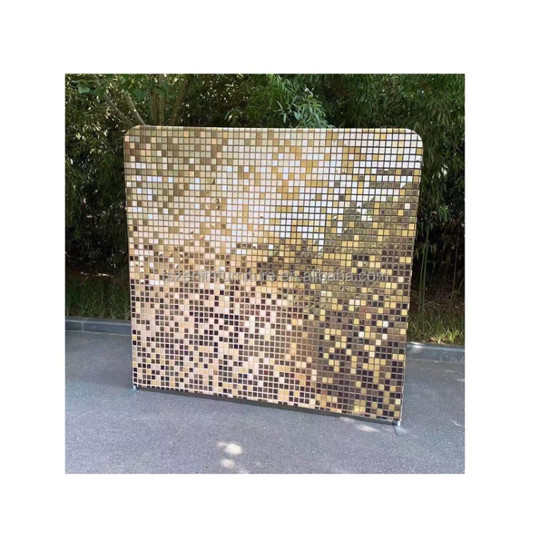 Sequin Fabric Panel - Hochzeitsbankett, spezielle Pailletten-Stoffbogen-Rückseite, Traumschimmer-Wandhintergrund, Wandpaneel