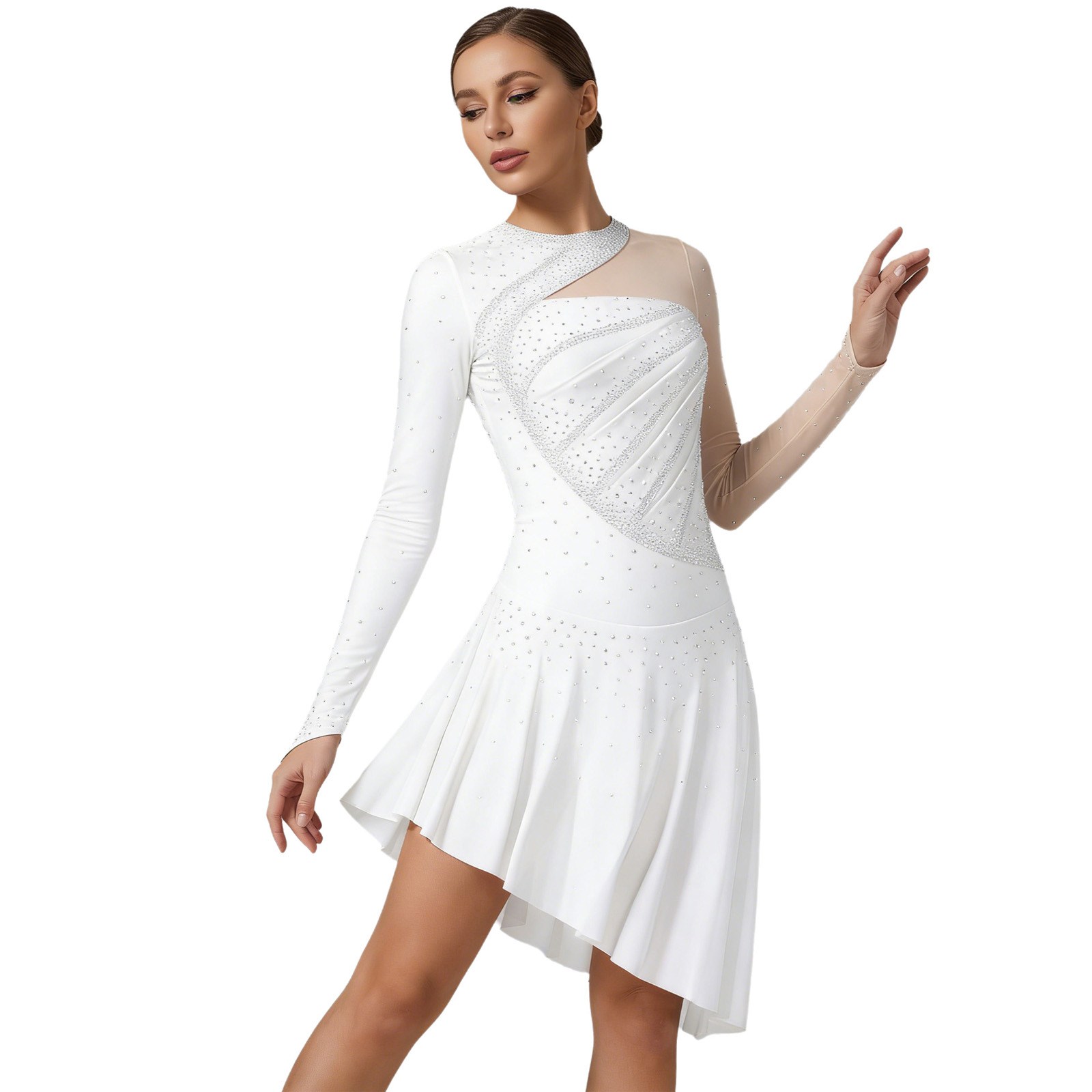 Rhinestone Banding Trim - Damen Ballett Lyrischer Tanz Eiskunstlauf Rhythmische