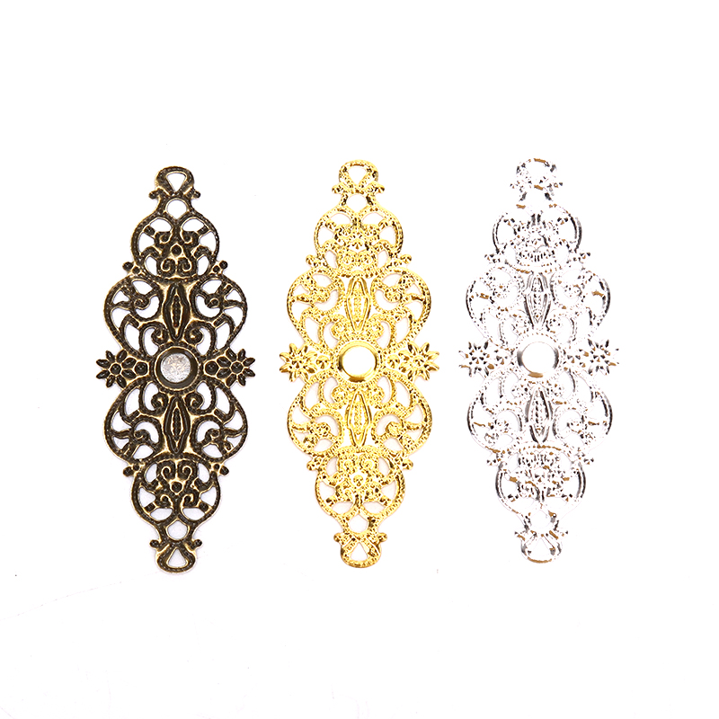 Embellishment Crafts - ★ ▲ 20 Stück filigrane Blumen-Verbindungsstücke