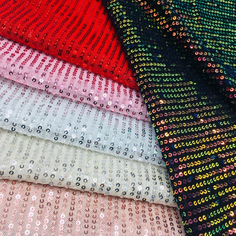 3 mm elastische Mesh-Paillette – Crystal Mesh Fabric Bewertung und Preis