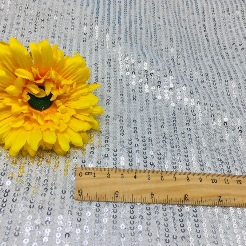 3 mm elastische Mesh-Paillette – Crystal Mesh Fabric Bewertung und Preis