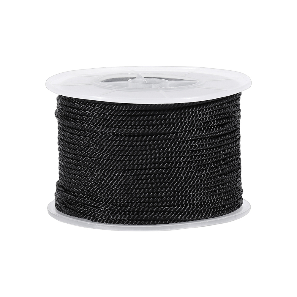 54,68 Yards Schwarze Gedrehte  – Cord Trim Twisted Bewertung und Preis