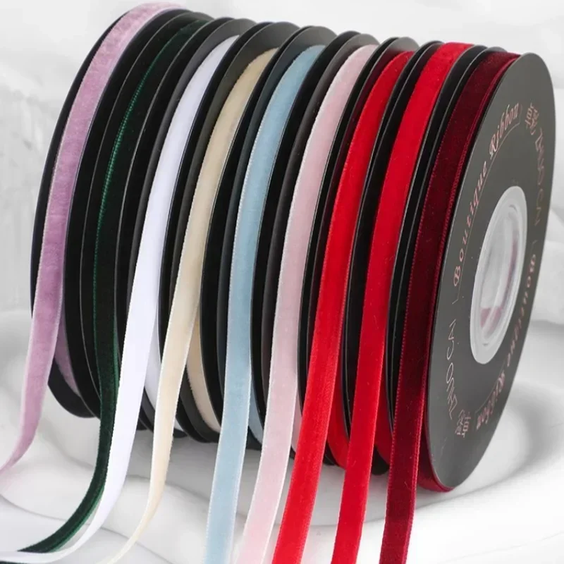 5 Meter/Rolle 6mm Breites Samt – Velvet Ribbon Roll Bewertung und Preis