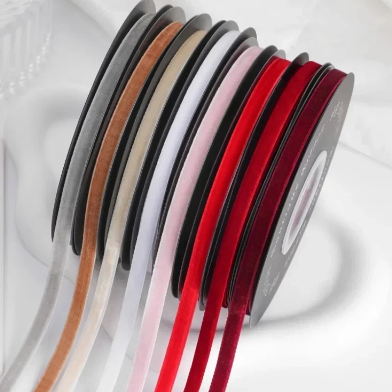 5 Meter/Rolle 6mm Breites Samt – Velvet Ribbon Roll Bewertung und Preis