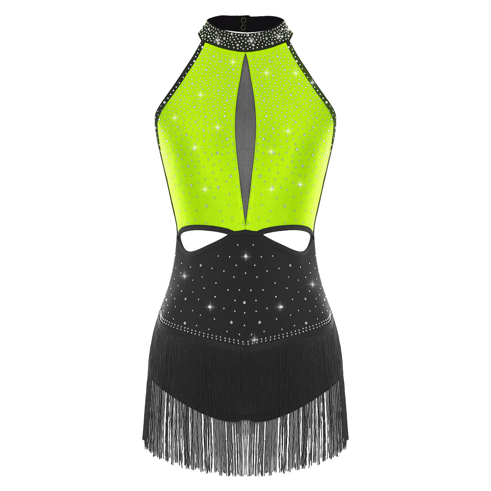 Rhythmische Tanzkleider für Da – Rhinestone Banding Trim Bewertung und Preis