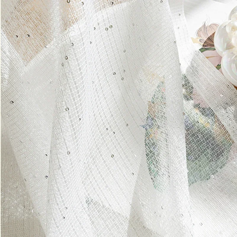 Französische durchsichtige Vor – Sequin Fabric Panel Bewertung und Preis