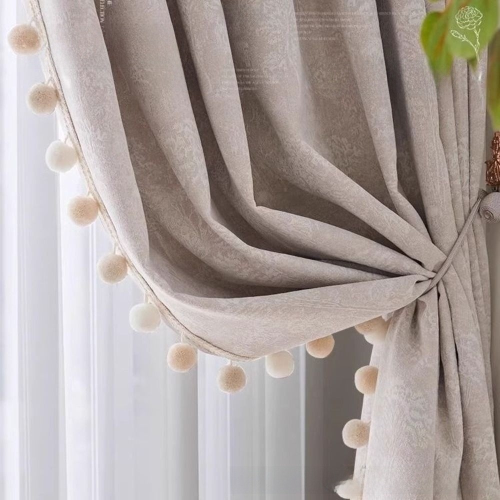 25M 3cm Ball-Pompon-Vorhangbes – Tassel Fringe Trim Bewertung und Preis