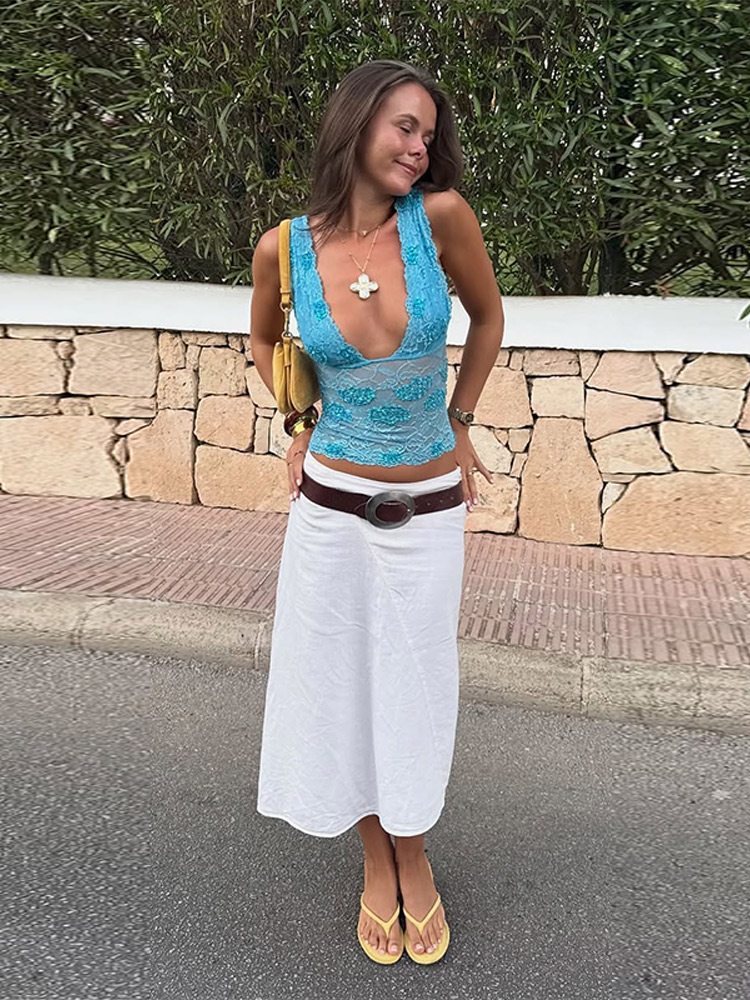 Sexy Pailletten-Weste und Rock – Elastic Lace Trim Bewertung und Preis
