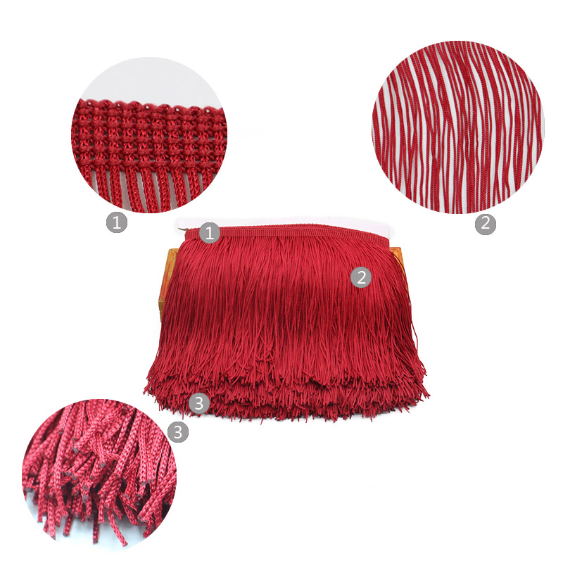 10 Yards 15 cm lange Quaste mi – Fringe Ribbon Sewing Bewertung und Preis
