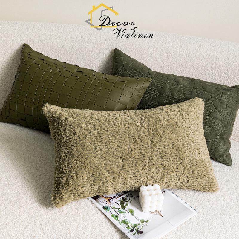 Grünes Taillen kissen, minimal – Velvet Ribbon Roll Bewertung und Preis