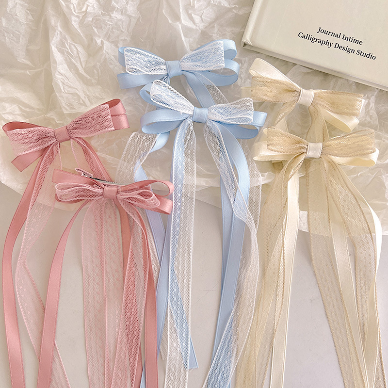 Süße Kinder Bowknot Haarnadeln – Tassel Fringe Trim Bewertung und Preis