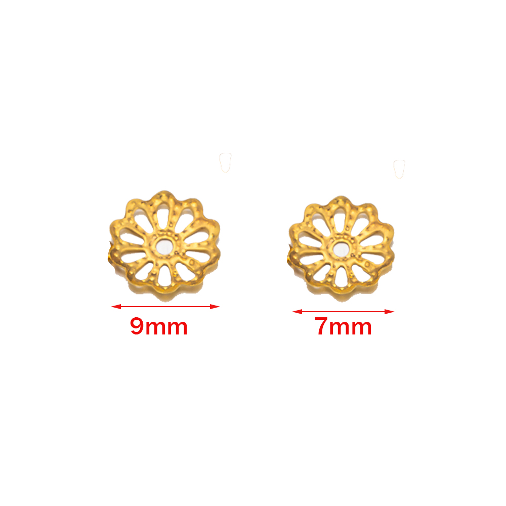 200 Stück 7/9 mm filigrane Blu – Embellishment Crafts Bewertung und Preis