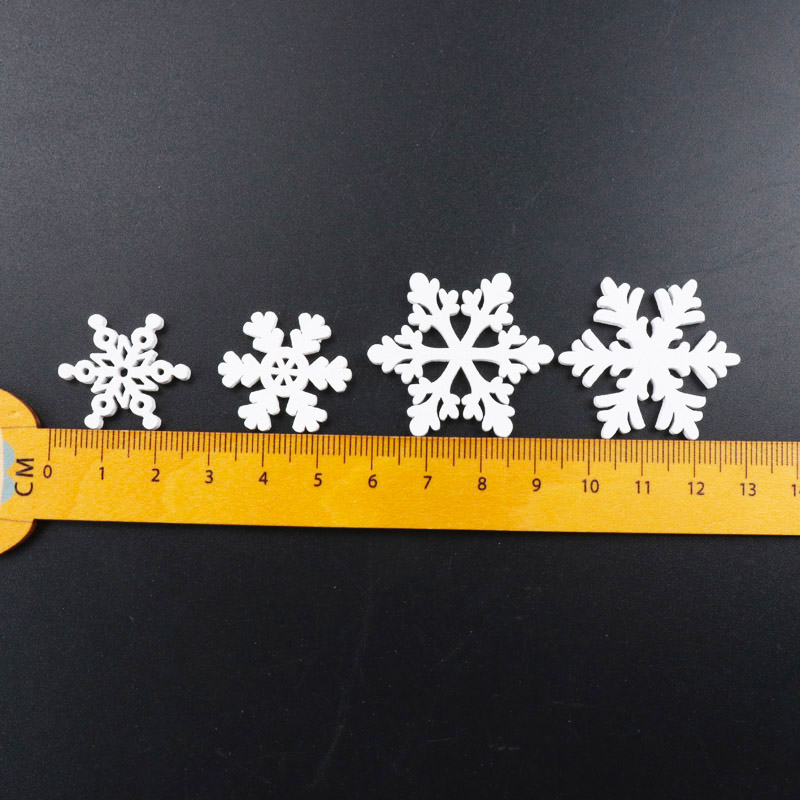 20Pcs Holz Weihnachten Schneef – Christmas Craft Embellishment Bewertung und Preis