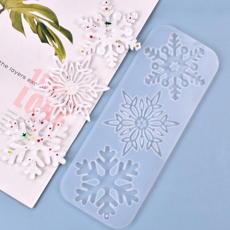 Weihnachten Hohl Schneeflocke  – Christmas Craft Embellishment Bewertung und Preis