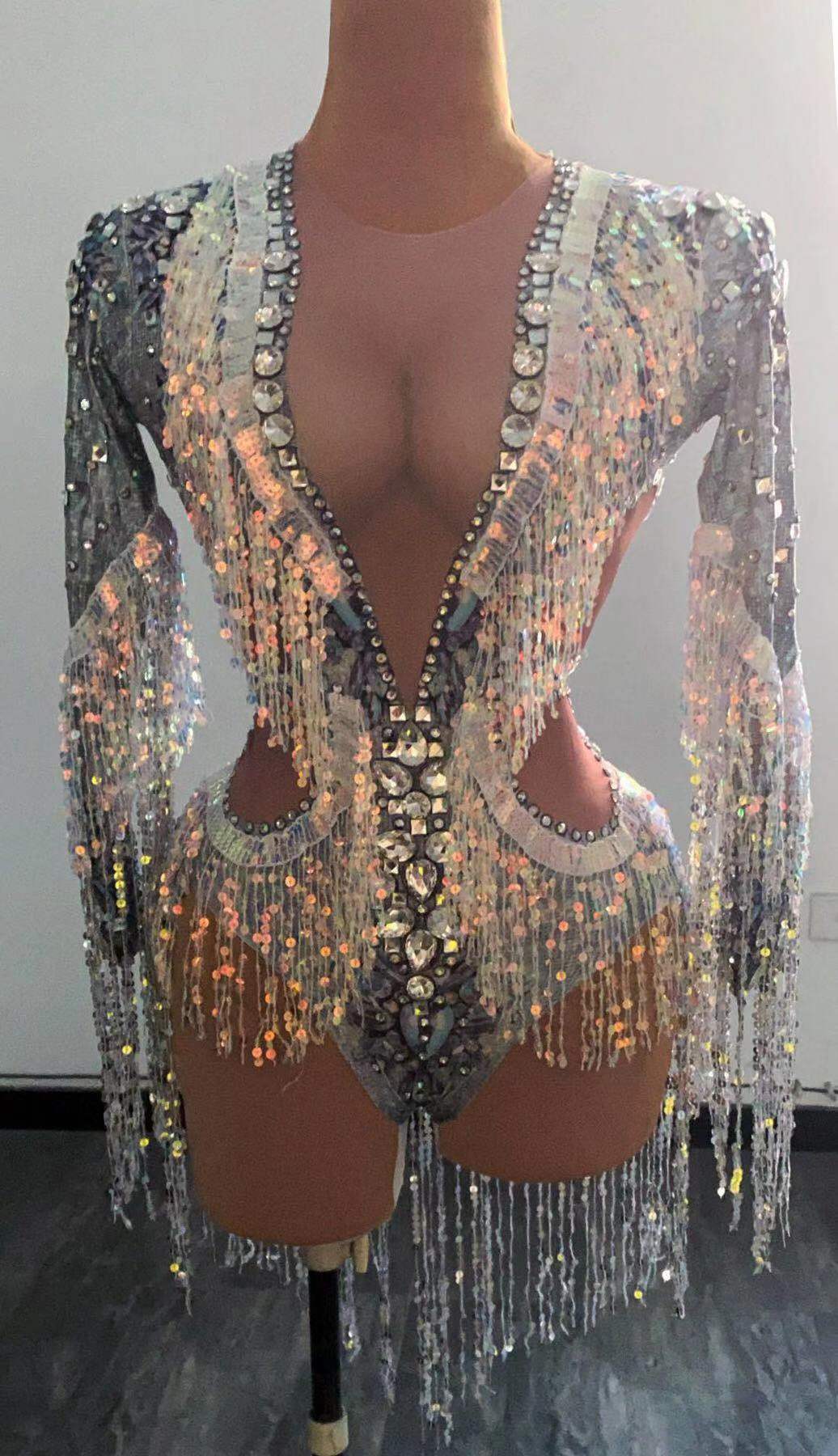 Frauen Funkelnden Silber Stras – Rhinestone Banding Trim Bewertung und Preis