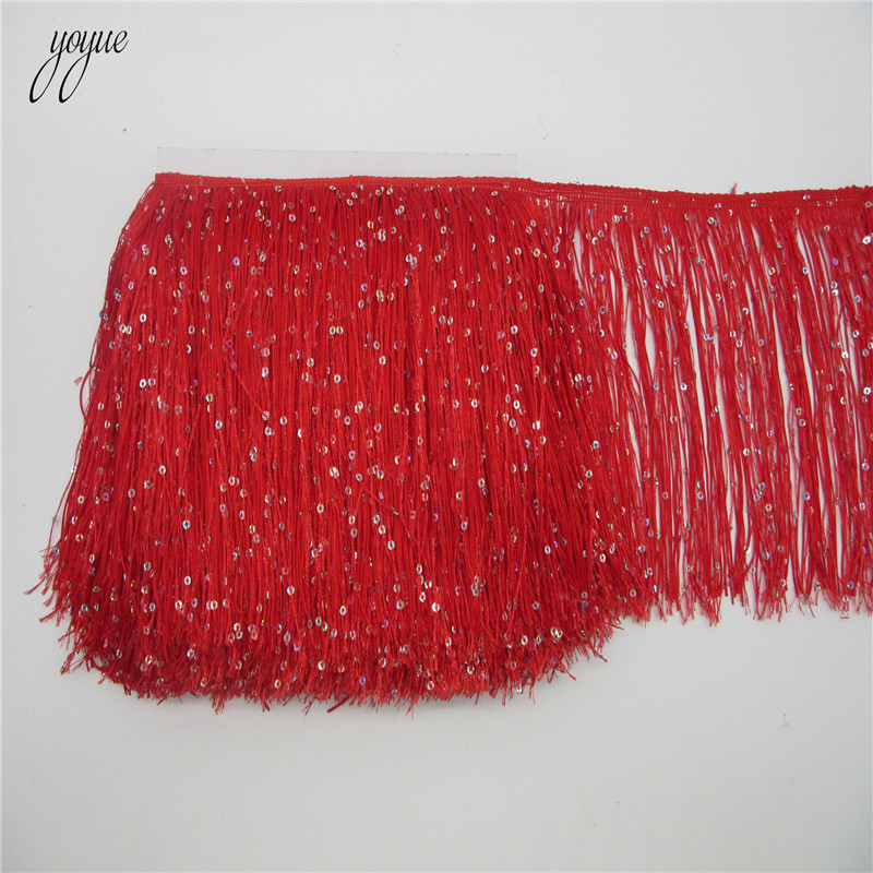 YOYUE 1 Yard 20 CM Lange Polye – Fringe Ribbon Sewing Bewertung und Preis
