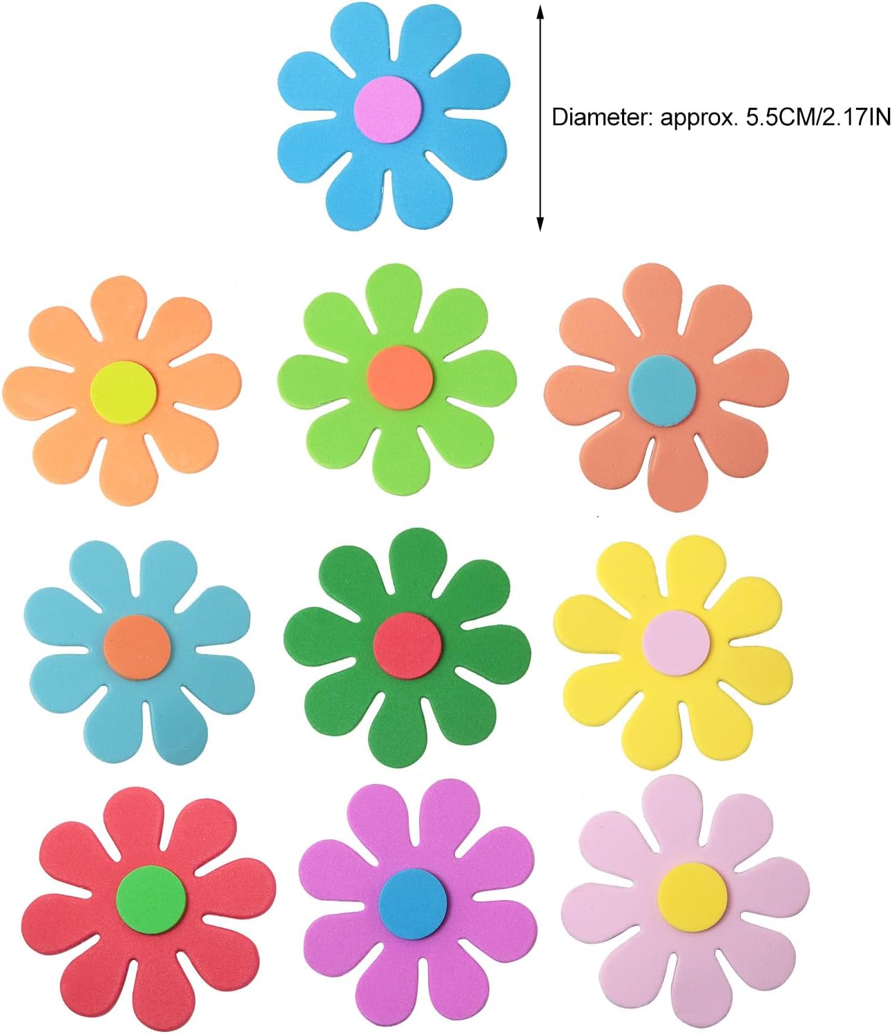 3D-Blumen-Schaumstoffaufkleber – Embellish Craft Bewertung und Preis