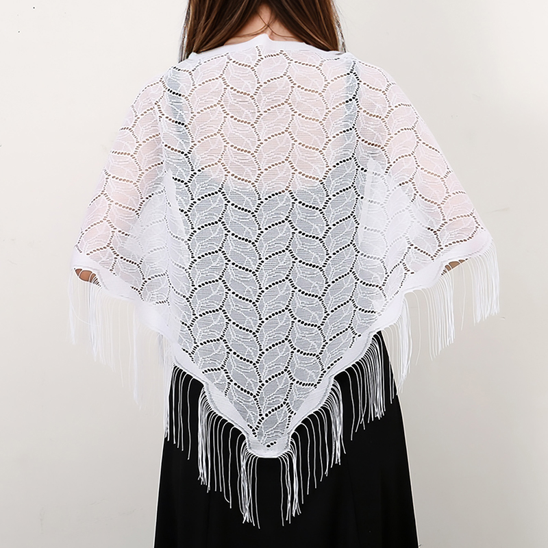 Elegante Quasten Dreieckstuch  – Tassel Fringe Trim Bewertung und Preis