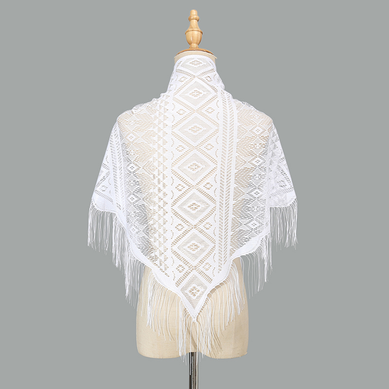 Elegante Quasten Dreieckstuch  – Tassel Fringe Trim Bewertung und Preis