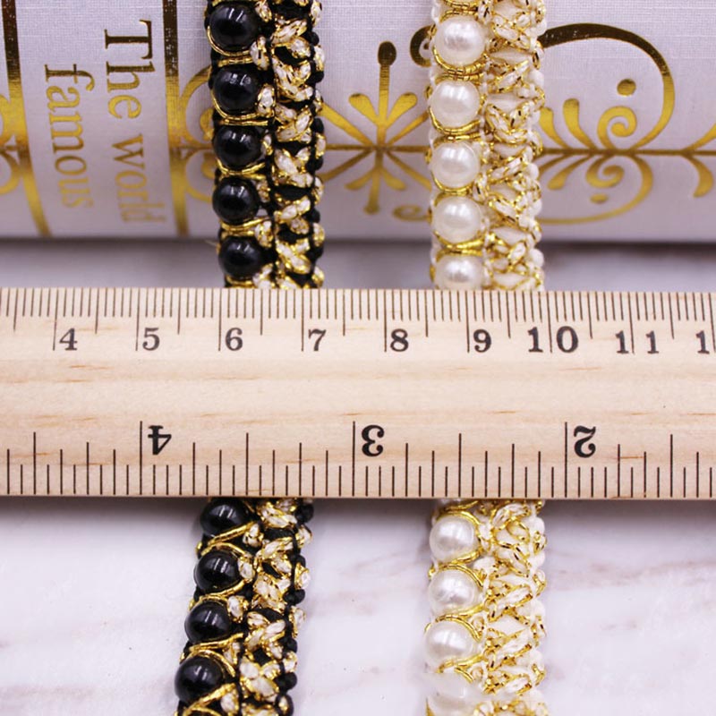 10 Yards DIY-Zubehör Perlen-Sp – Fringe Ribbon Sewing Bewertung und Preis