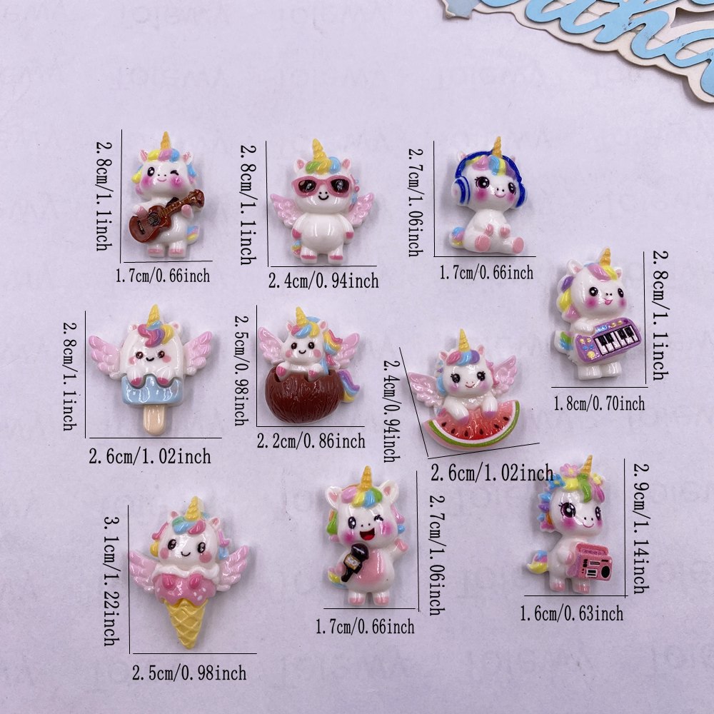 10 Stück bunte Cartoon-Regenbo – Christmas Craft Embellishment Bewertung und Preis