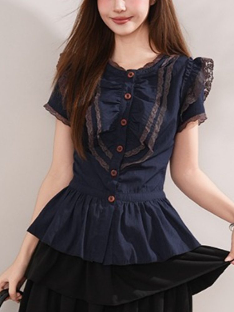 Vintage Gothic Japanisches Dam – Elastic Lace Trim Bewertung und Preis