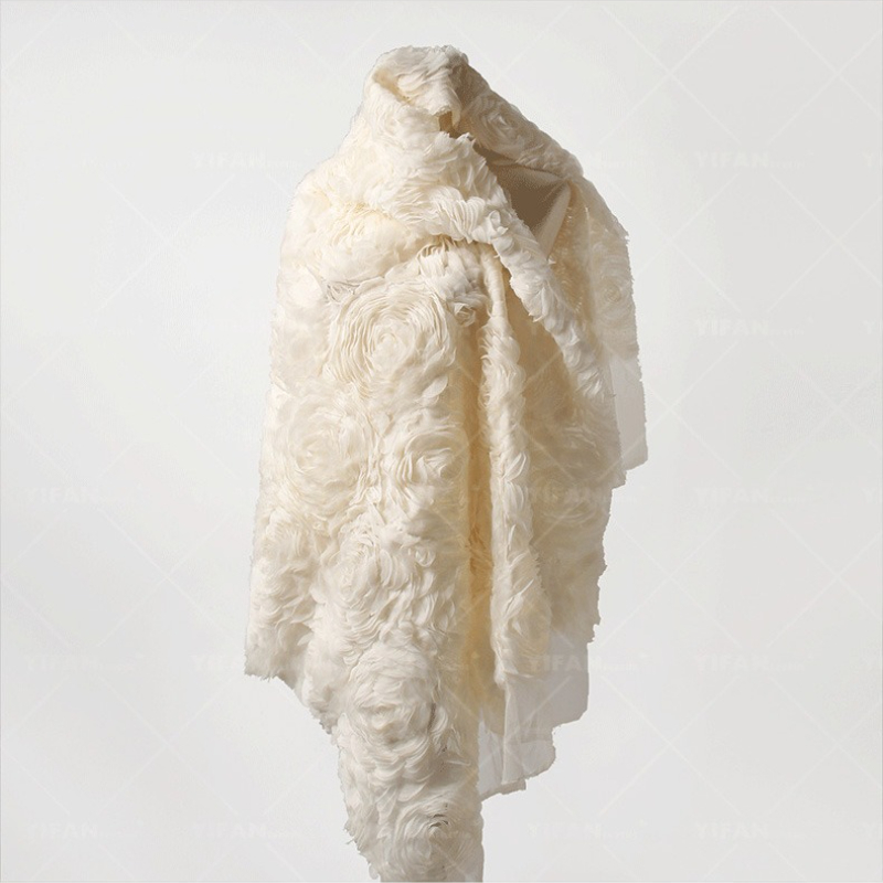 High-End-Textur 3D-Platte Blum – Crystal Mesh Fabric Bewertung und Preis