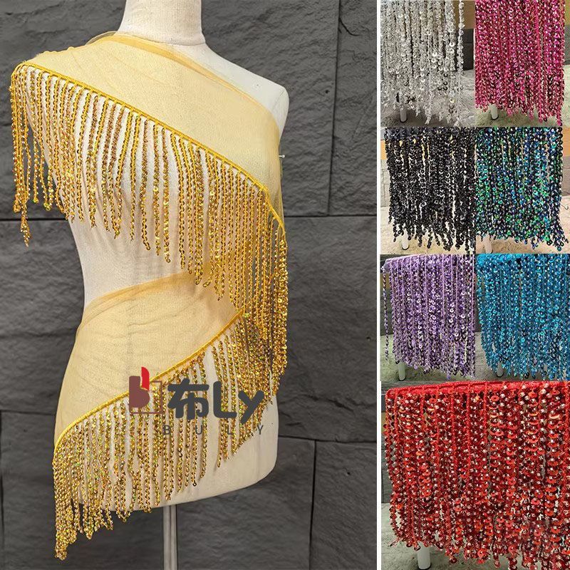 15cm Perlen-Pailletten-Quasten – Tassel Fringe Trim Bewertung und Preis