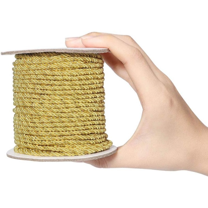 3 mm/35 Yards metallisches ged – Cord Trim Twisted Bewertung und Preis