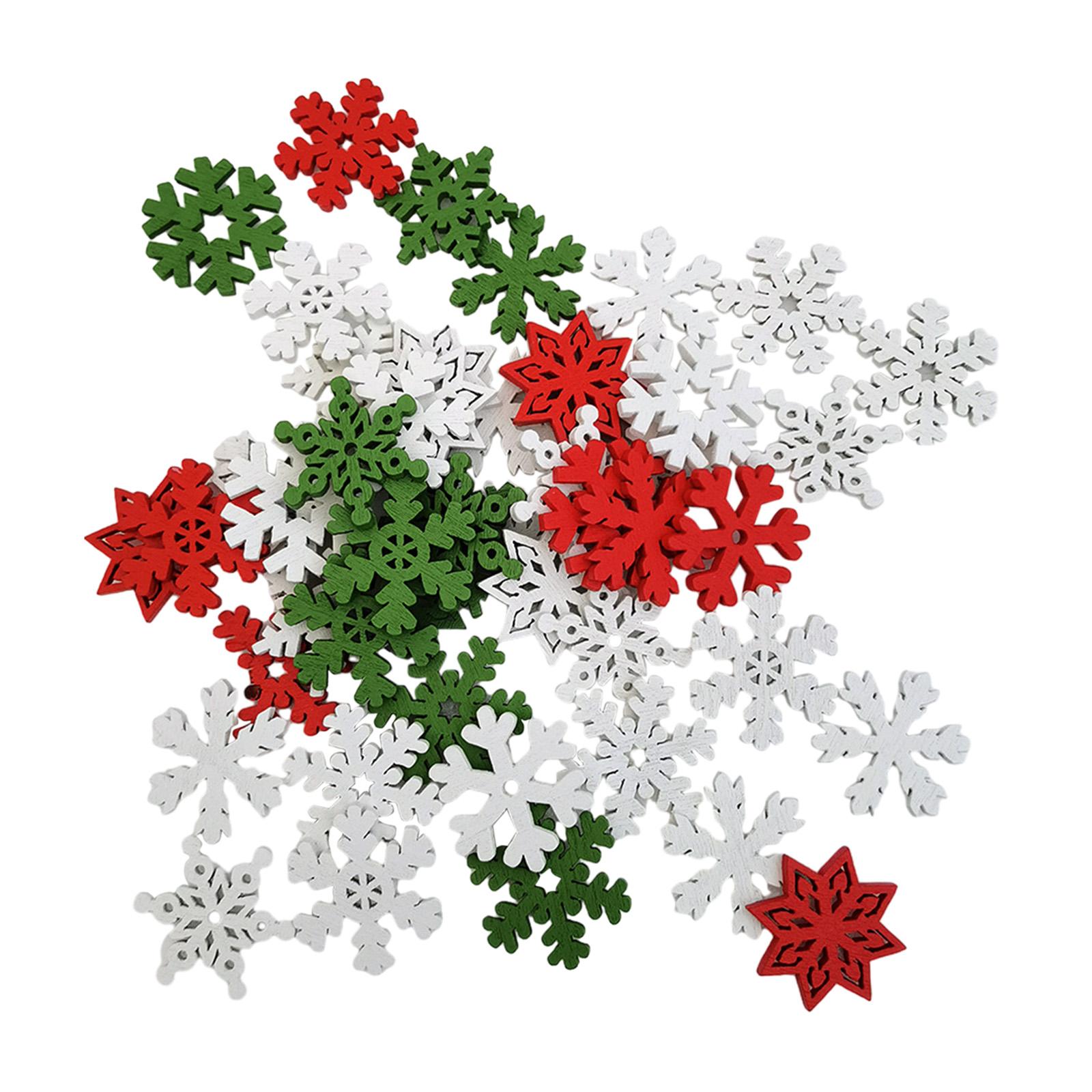 50 Stück Holz-Weihnachtsdekora – Christmas Craft Embellishment Bewertung und Preis