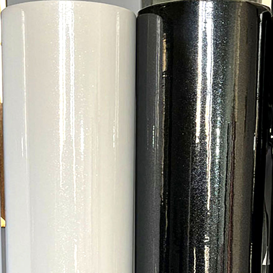 50cm*600cm Hochglänzende Weiße – Glitter Vinyl Roll Bewertung und Preis