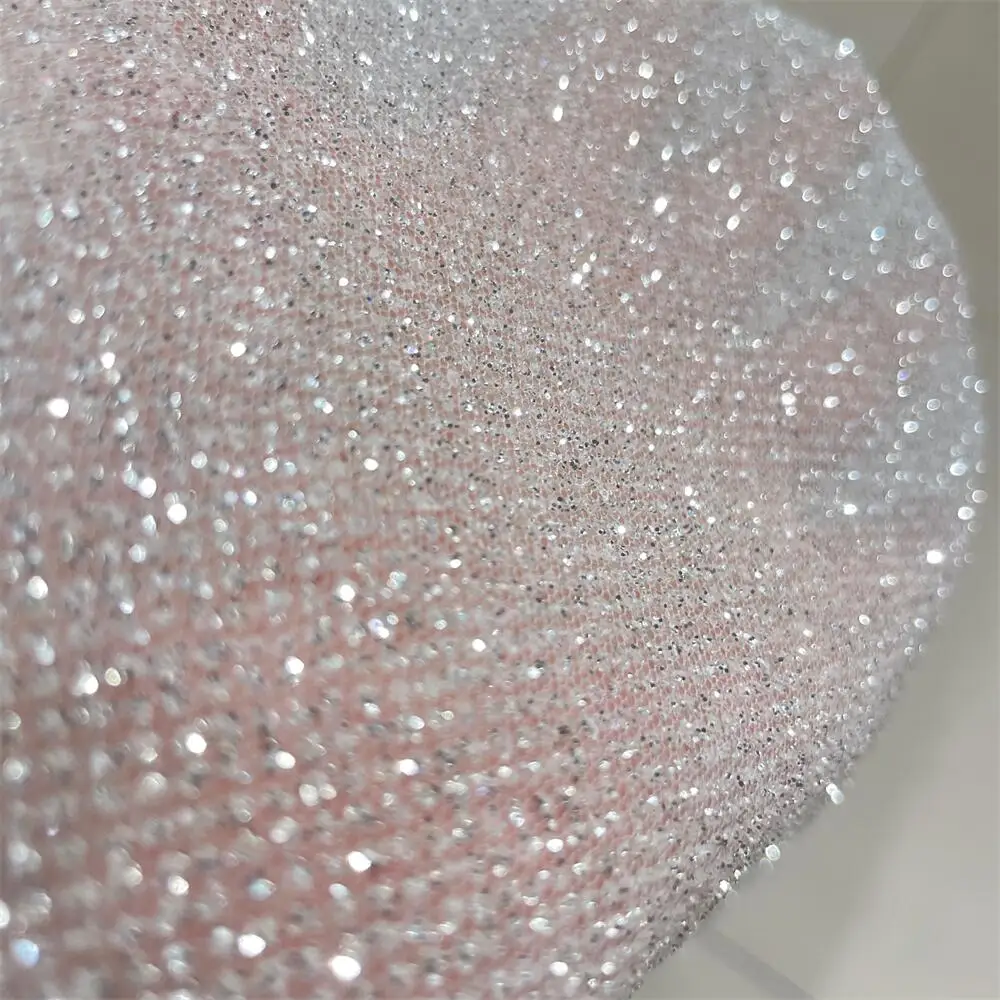 Superdensity-Silber Glitter Ne – Crystal Mesh Fabric Bewertung und Preis