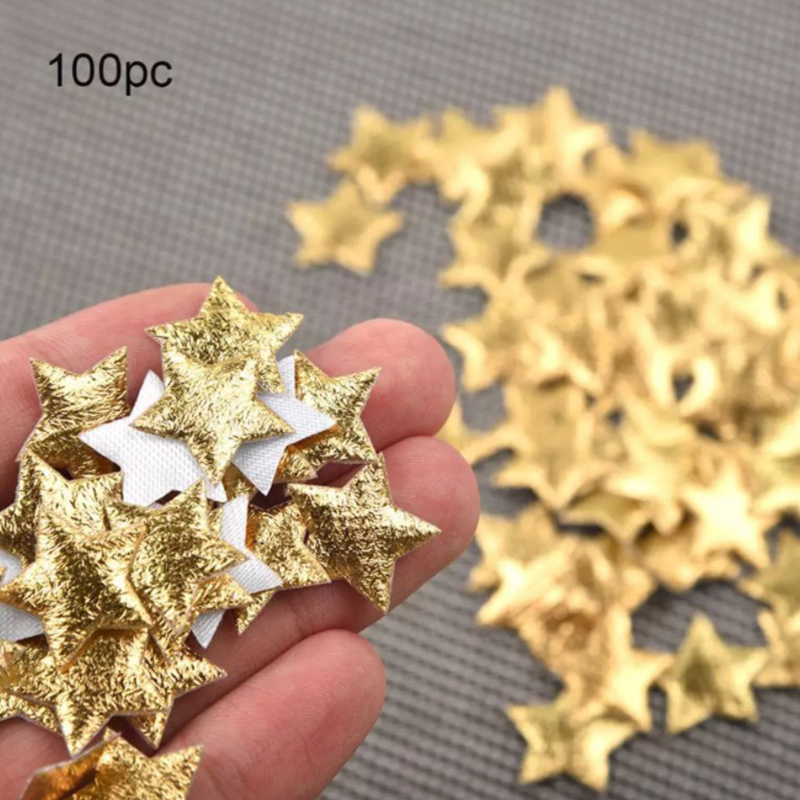 100 Stück Gold/Silber Sterne f – Christmas Craft Embellishment Bewertung und Preis